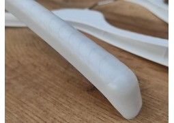 Плечики пластикові трикотажні 42х2,5см. (білі)